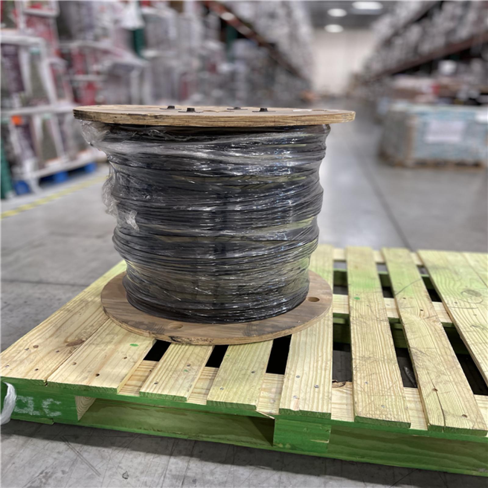 DALLAS LOCATION- SOUTHWIRE BLACK SIMPULL THHN2 COPPER WIRE SPOOL