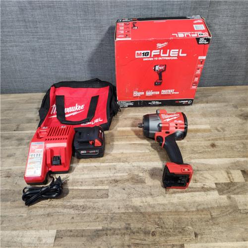 HOUSTON LOCATION - AS-IS Milwaukee FUEL 18V Lithium-Ion Brushless Cordless 1/2 in. Impact Wrench w/Friction Ring Kit