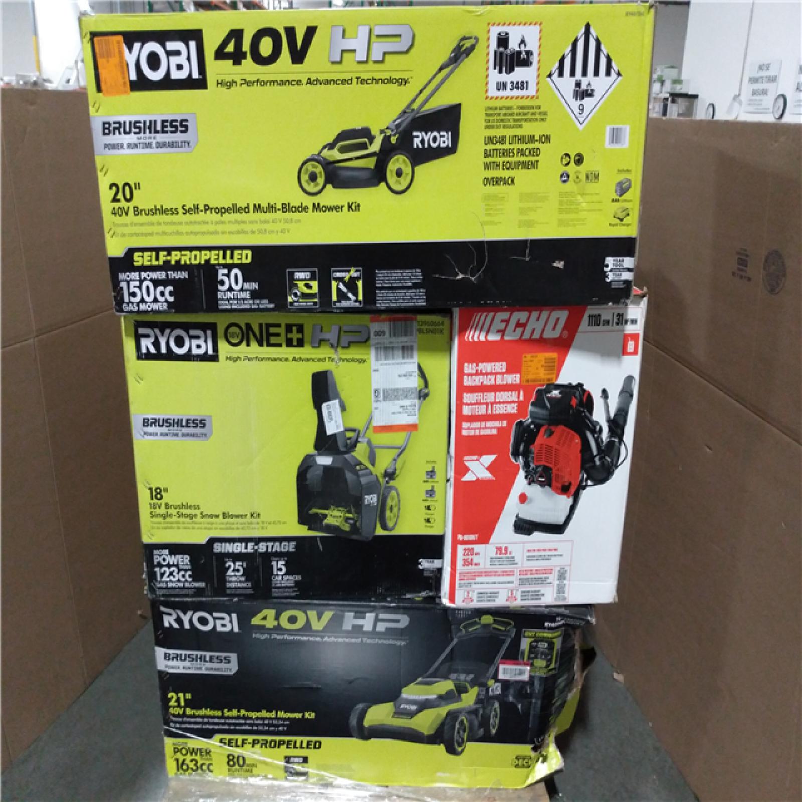 CALIFORNIA AS-IS OUTDOOR POWER EQUIPMENT