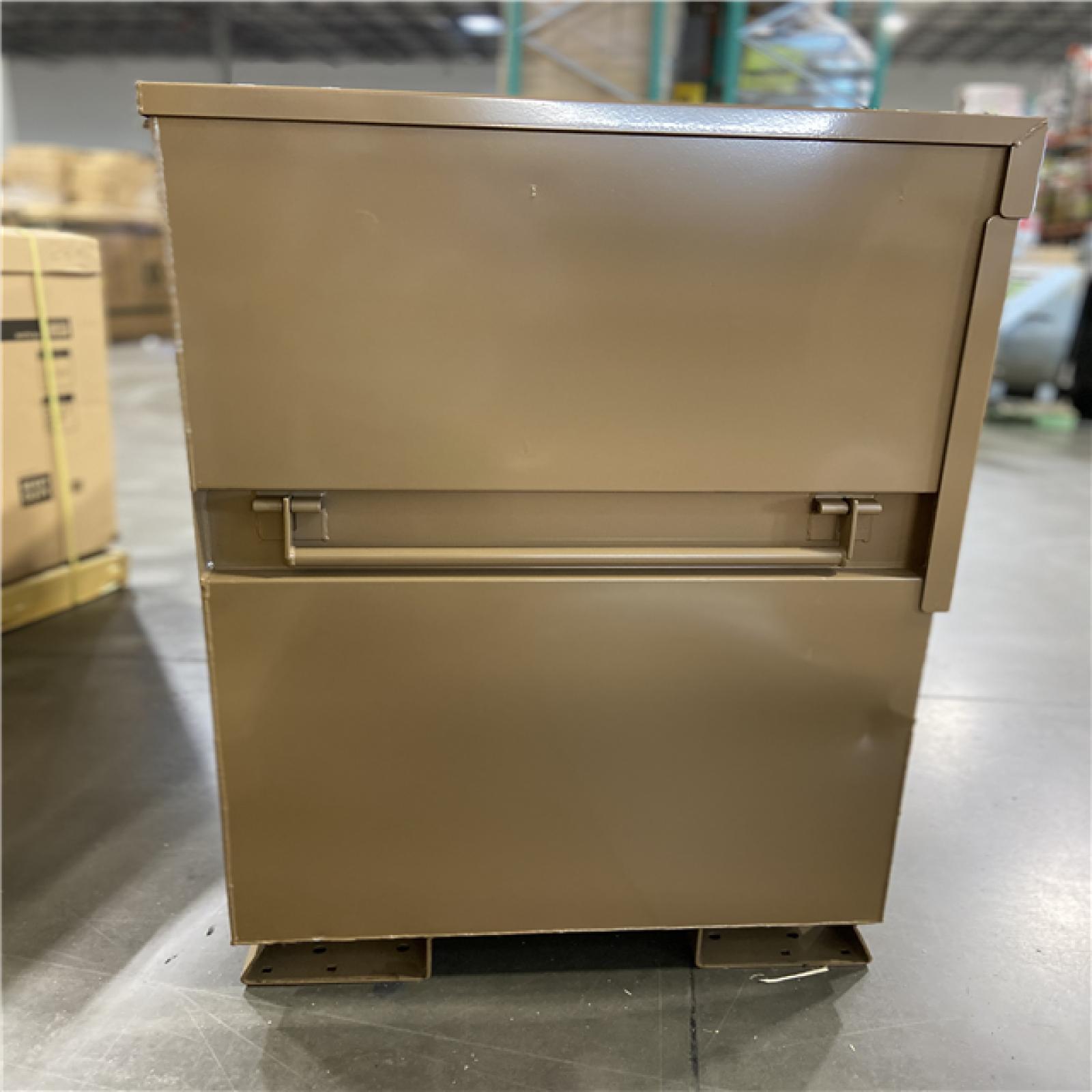 DALLAS LOCATION - Knaack 49 in. W x 30 in. L x 72 in. H, Steel Jobsite Storage Piano Box