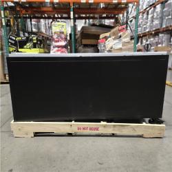 DALLAS LOCATION- Husky Tool Storage Heavy Duty 96 in. W x 24 in. D Matte Black Mobile Workbench Cabinet