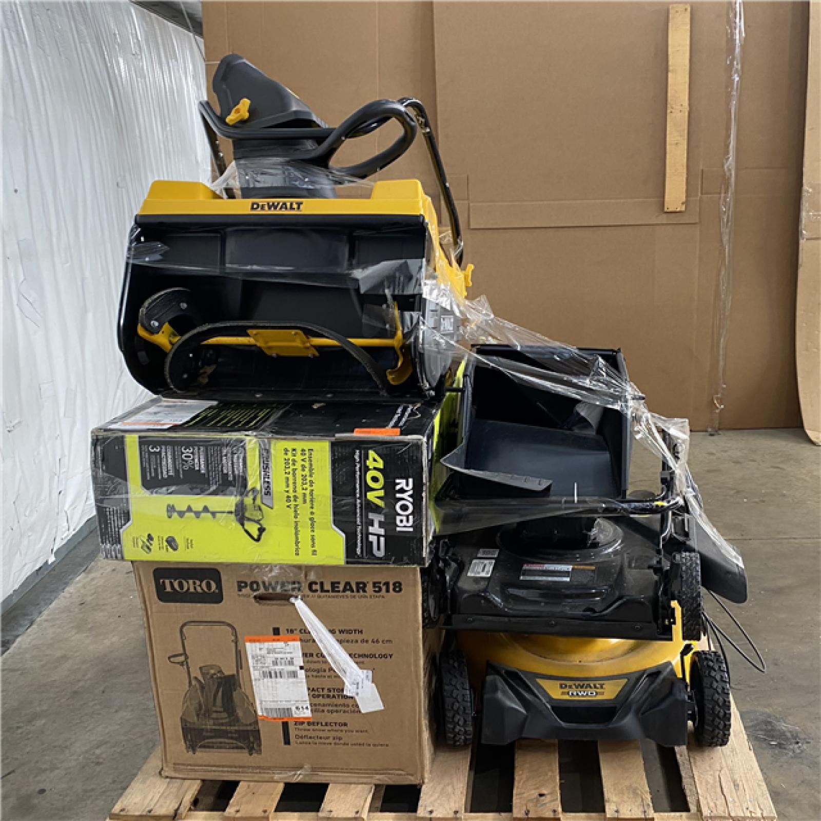 Houston Location - AS-IS Outdoor Power Equipment