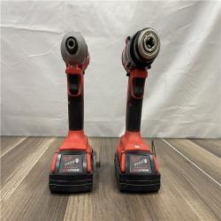 AS-IS Milwaukee M18 18V Lithium-Ion Brushless Cordless Compact Drill/Impact Combo Kit