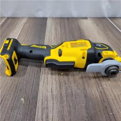 AS-IS   DEWALT ATOMIC 20V MAX Cordless Brushless Oscillating Multi Tool (Tool Only)