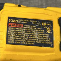 AS-IS DEWALT ATOMIC 20V MAX Lithium Ion Cordless 23 Gauge Pin Nailer Kit