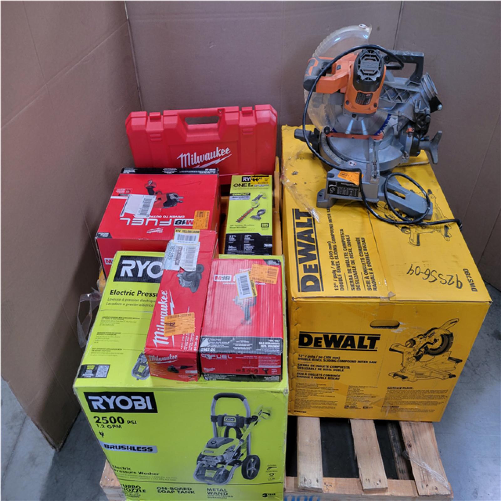 CALIFORNIA AS-IS TOOL PALLET