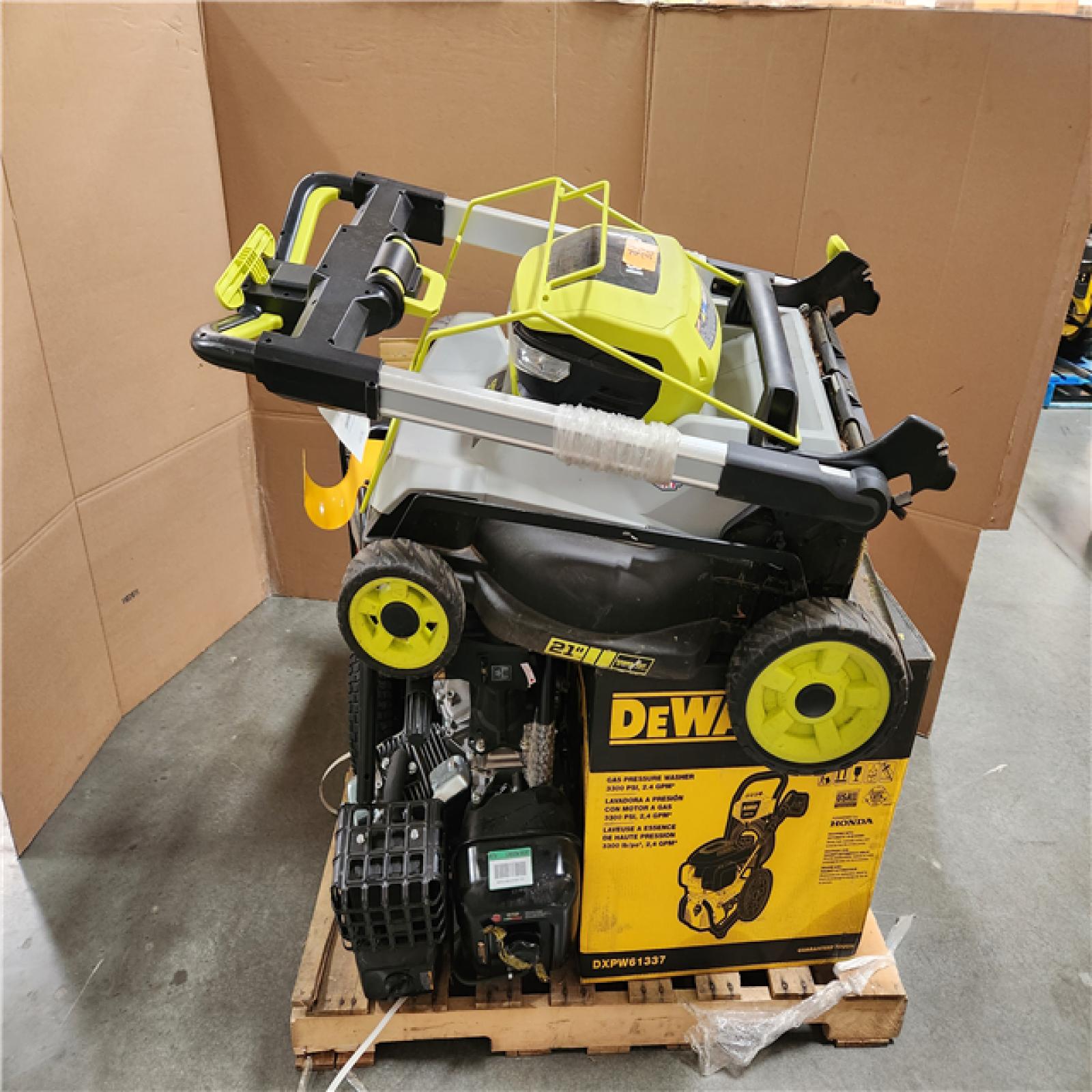 CALIFORNIA AS-IS OUTDOOR POWER EQUIPMENT