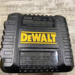 AS-IS DEWALT 20V MAX Lithium-Ion 6.0 Ah Battery and Charger