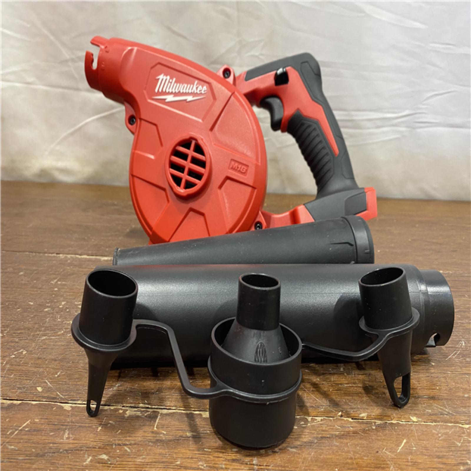 AS-IS Milwaukee M18 18-Volt Lithium-Ion Cordless Compact Blower (Tool-Only)