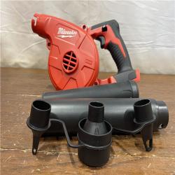 AS-IS Milwaukee M18 18-Volt Lithium-Ion Cordless Compact Blower (Tool-Only)