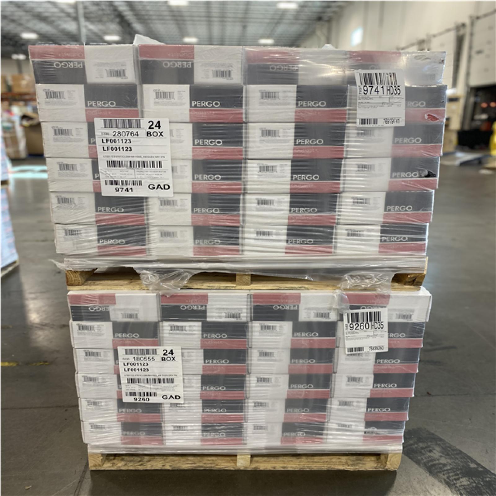 DALLAS LOCATION - PERGO Outlast+ Dalen Grey Pine 12 mm T x 7.4 in. W Waterproof Flooring (19.63 sq.ft./case) (48 UNITS)