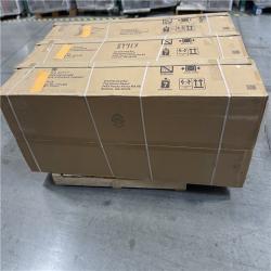 DALLAS LOCATION - Husky Ready-to-Assemble 48 in. W x 72 in. H x 18.3 in. D 24-Gauge 3-Shelf Steel Freestanding Cabinet in Black PALLET-(3 UNITS)