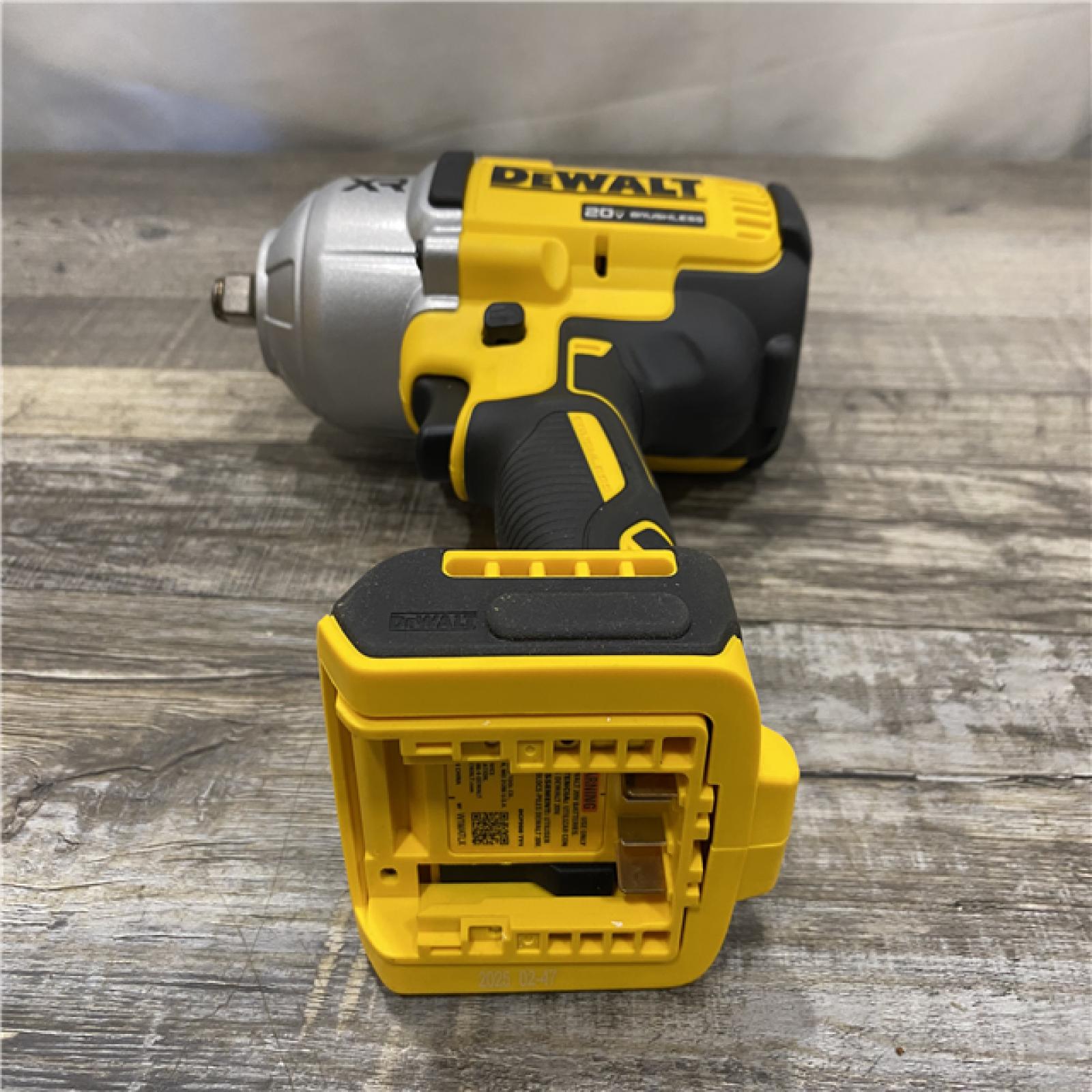 AS-IS DEWALT 20V MAX Cordless 1/2 in. Impact Wrench (Tool Only)