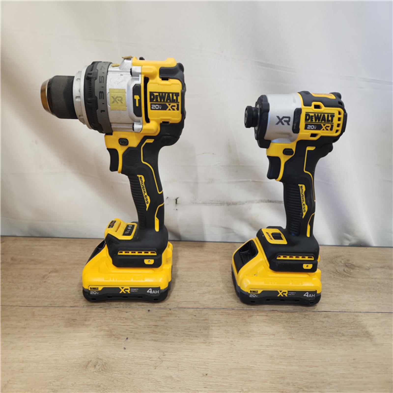 AS-IS- DEWALT 20V MAX Lithium-Ion Cordless 2-Tool Combo Kit