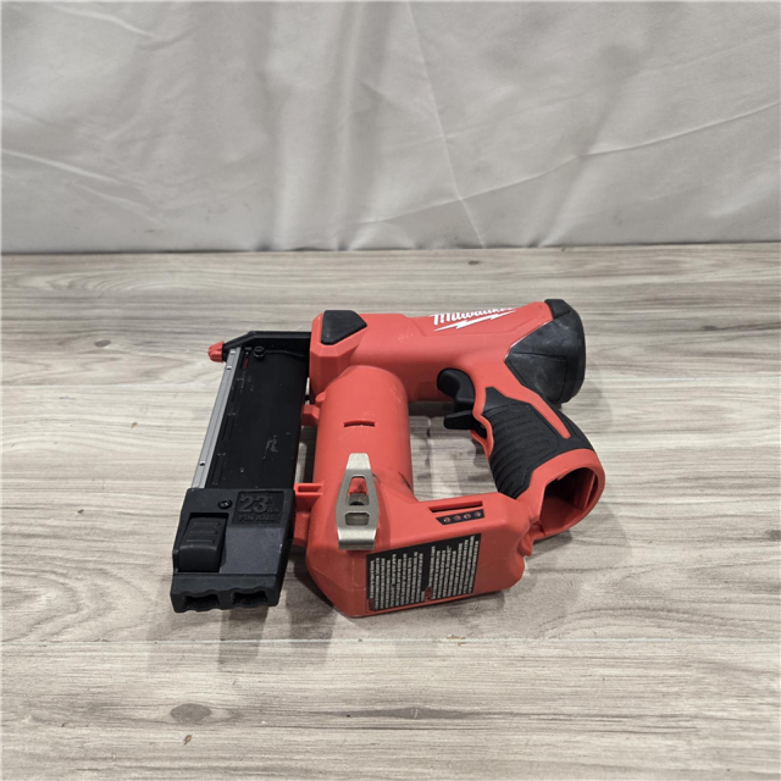 AS-IS Milwaukee 2540-20 12V 23 Gauge Cordless Pin Nailer (Tool Only)