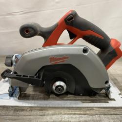 AS-IS Milwaukee 18V Lithium-Ion Cordless 6-1/2 in. Circular Saw (Tool-Only)