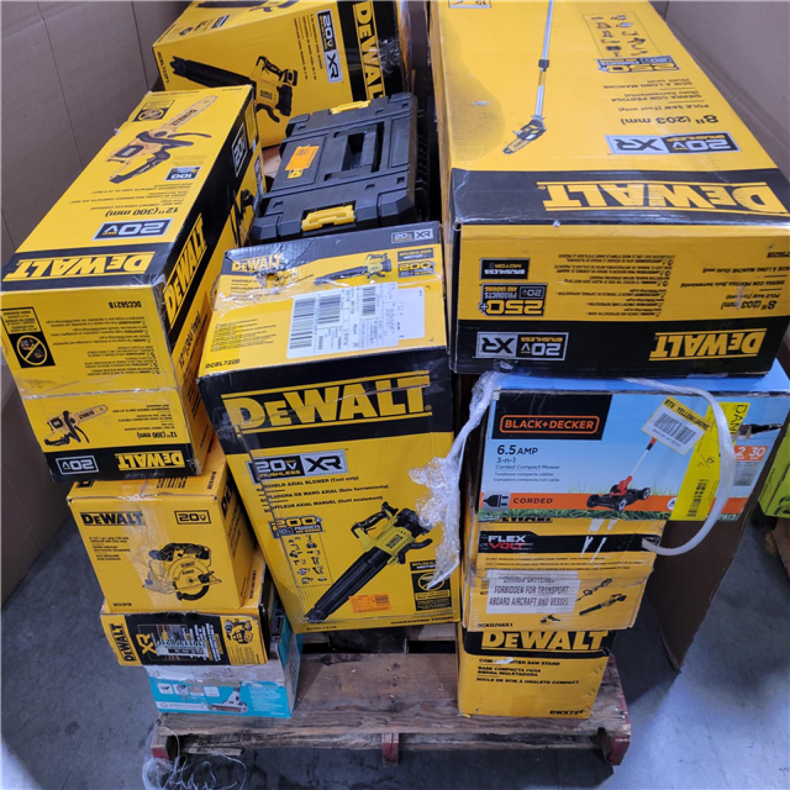 CALIFORNIA AS-IS TOOL PALLET