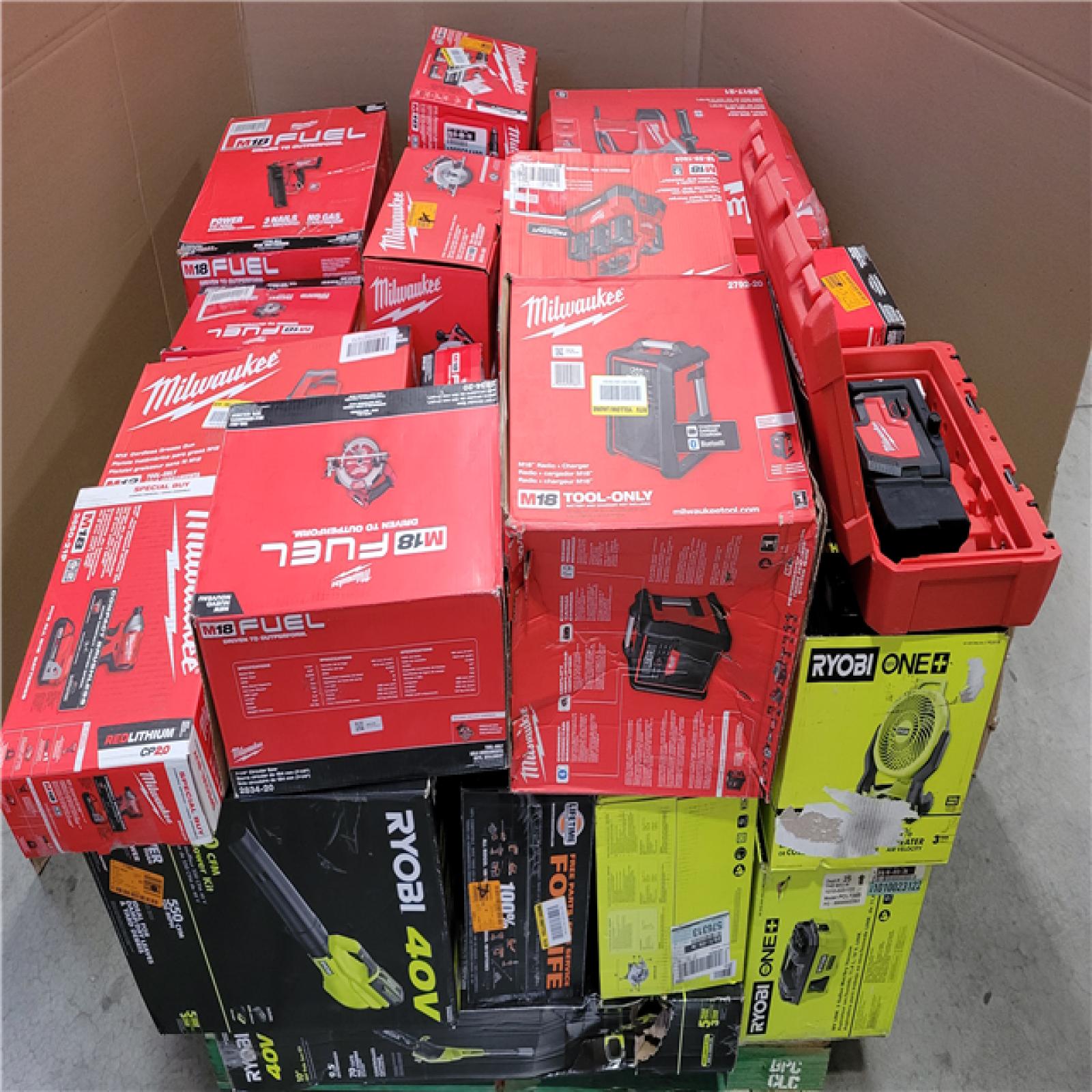 CALIFORNIA AS-IS TOOL PALLET