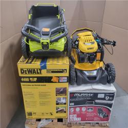 CALIFORNIA AS-IS OUTDOOR POWER EQUIPMENT