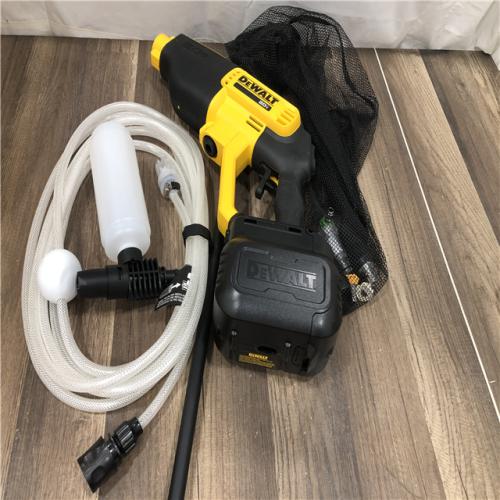 AS-IS DEWALT 20V MAX 550 PSI 1.0 GPM Cold Water Cordless Battery Power Cleaner with 4-Nozzles (Tool Only)