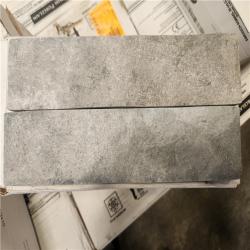 Phoenix AS-IS MSI Capella Charcoal Brick 2 in. x 10 in. Matte Porcelain Floor and Wall Tile (257 sq. ft. /50 case)