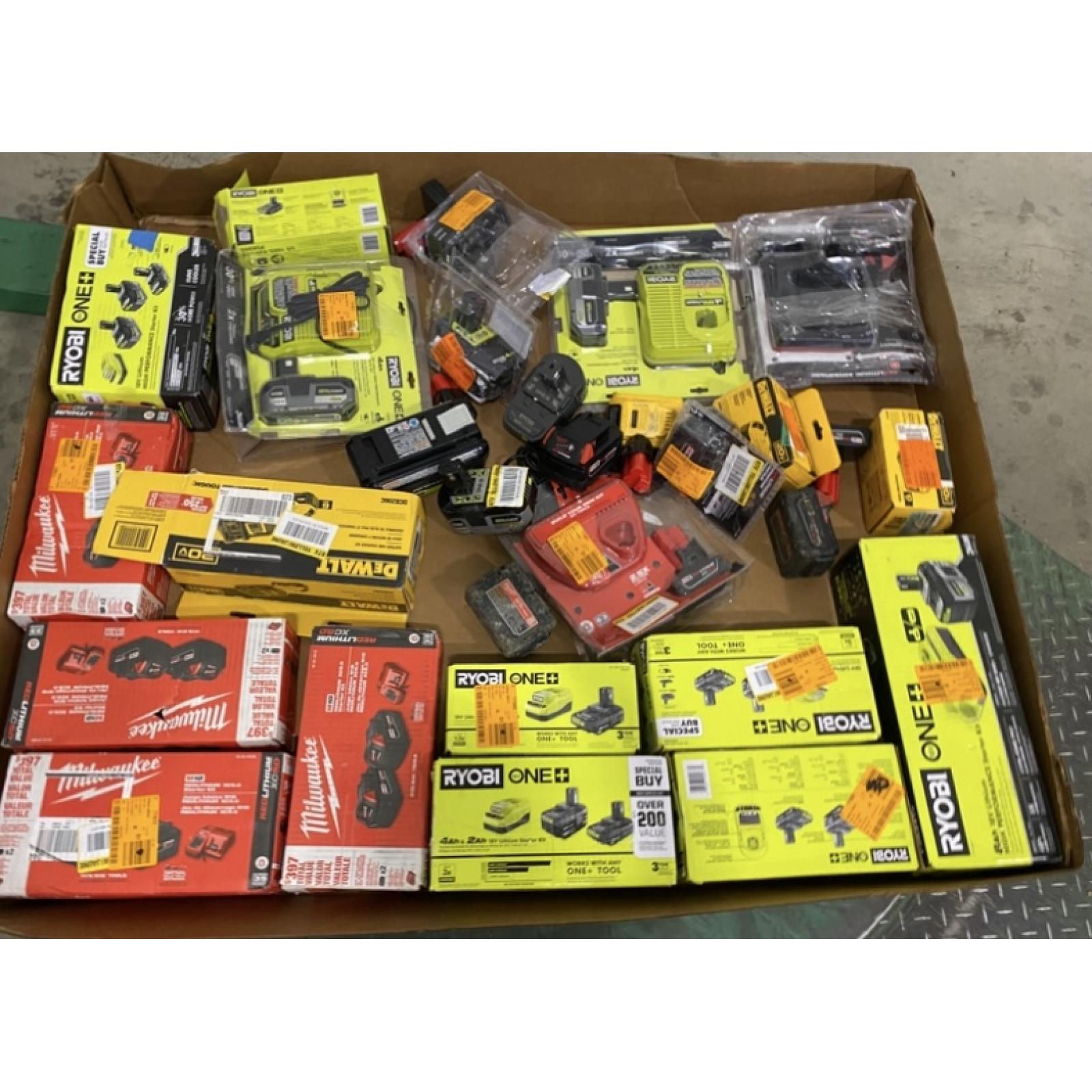 Dallas Location - As-Is Battery Tool Pallet