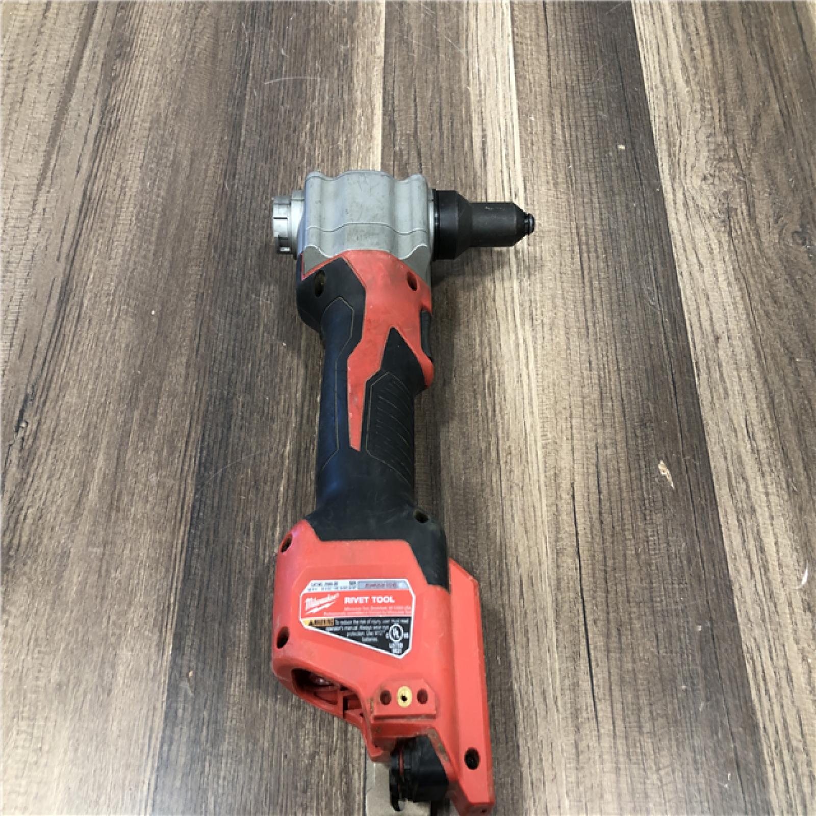 AS-IS Milwaukee M12 12-Volt Lithium-Ion Cordless Rivet Tool (Tool-Only)