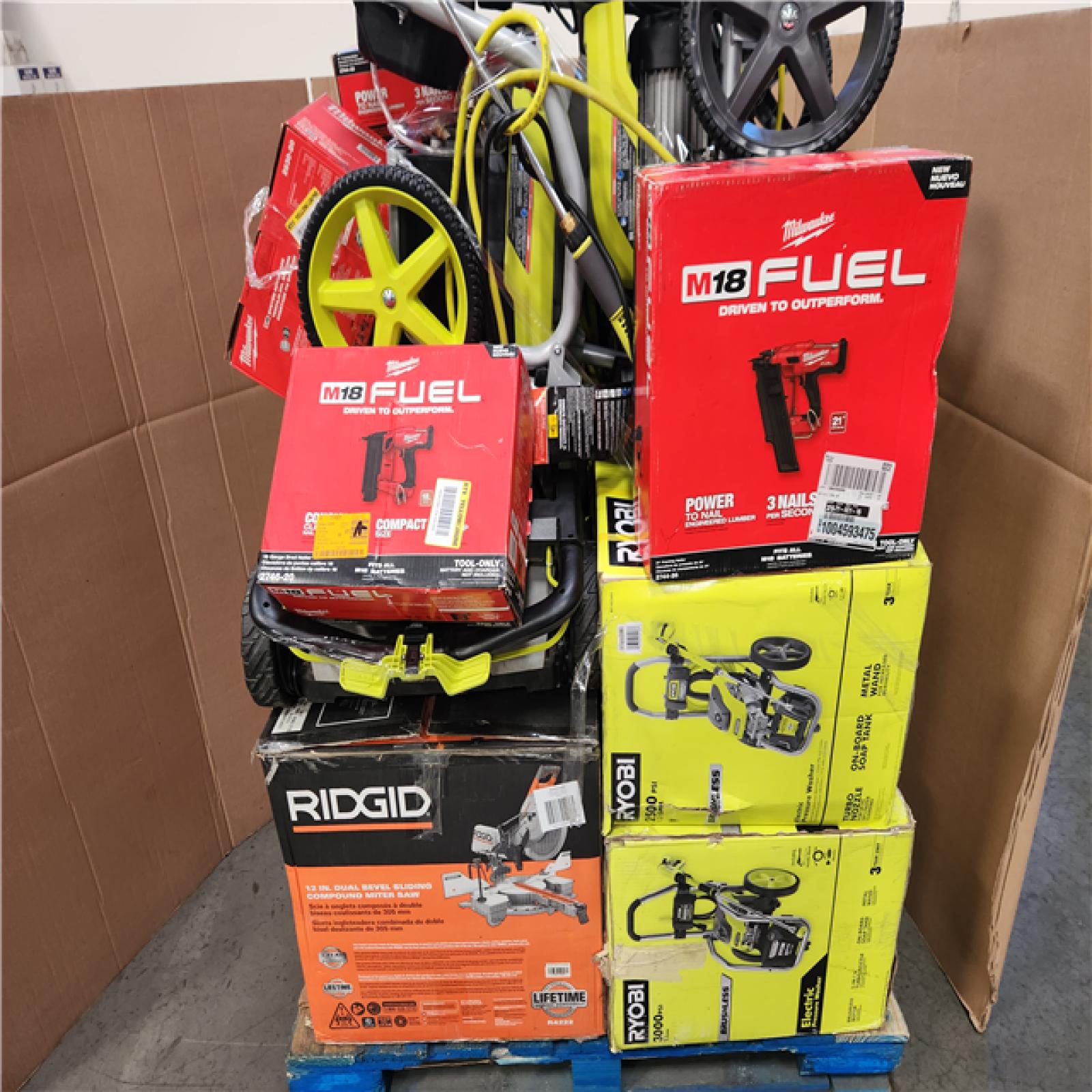 CALIFORNIA AS-IS TOOL PALLET