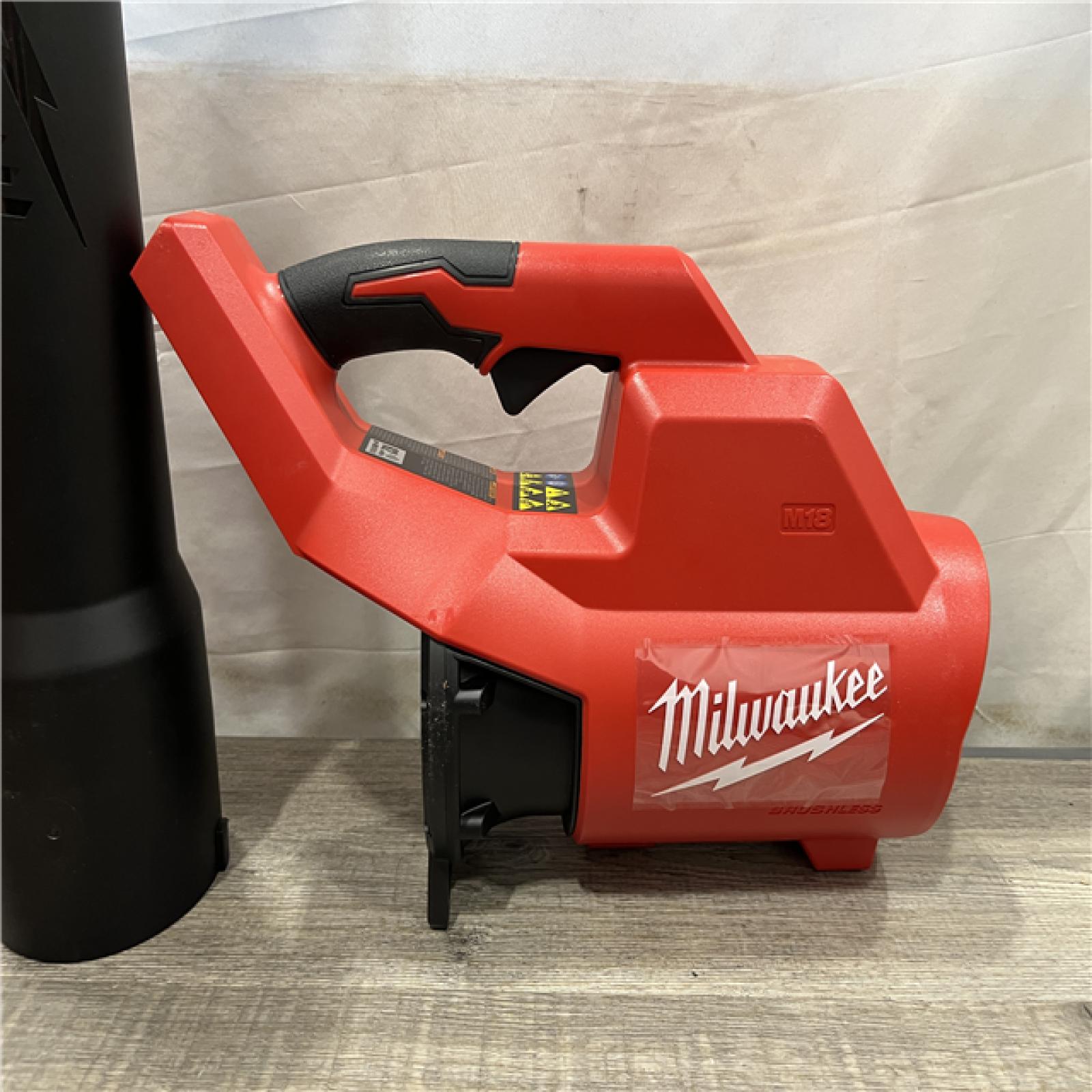 AS-IS Milwaukee Brushless 120 MPH 450 CFM 18V Cordless Handheld Battery Powered Leaf Blower (Tool-Only)