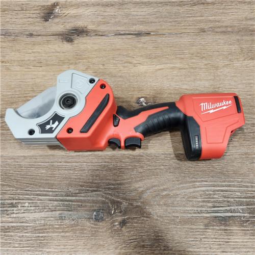 AS-IS Milwaukee M12 12-Volt Lithium-Ion Cordless PVC Pipe Shear (Tool-Only)
