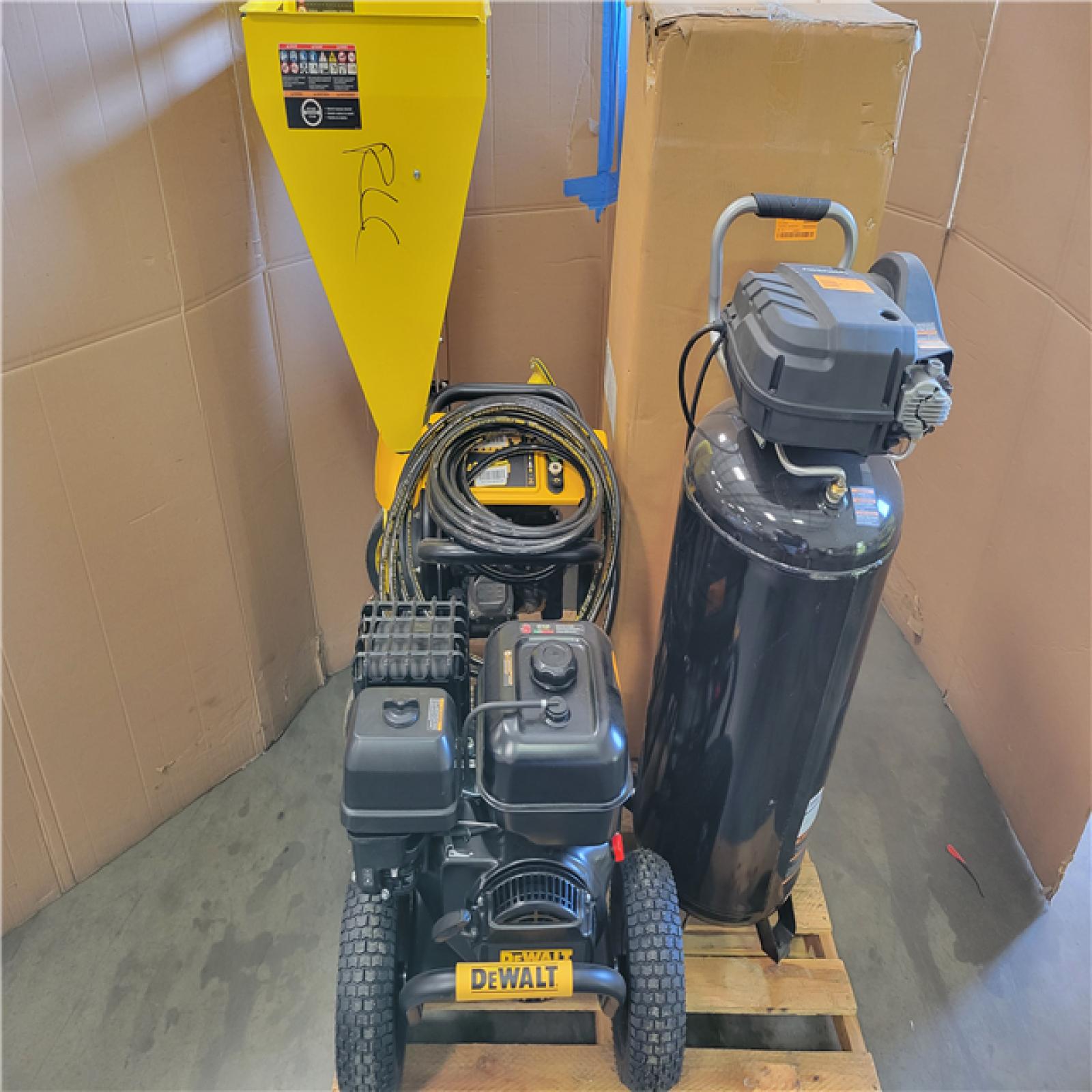 CALIFORNIA AS-IS OUTDOOR POWER EQUIPMENT
