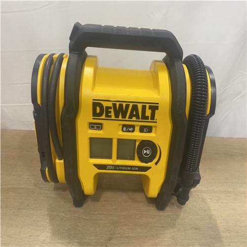AS-IS DEWALT 20V MAX Cordless Electric Portable Inflator (Tool Only)