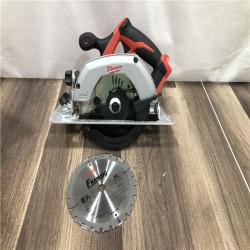 AS-IS Milwaukee 18V Lithium-Ion Cordless 6-1/2 in. Circular Saw (Tool-Only)