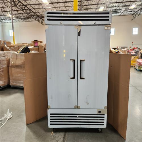 California AS-IS Commercial Freezer, Reach in two-door