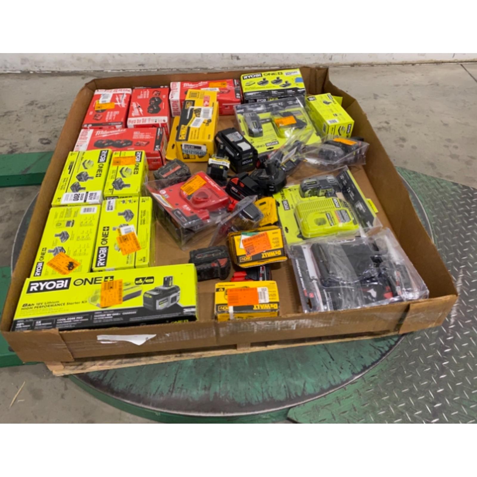 Dallas Location - As-Is Battery Tool Pallet