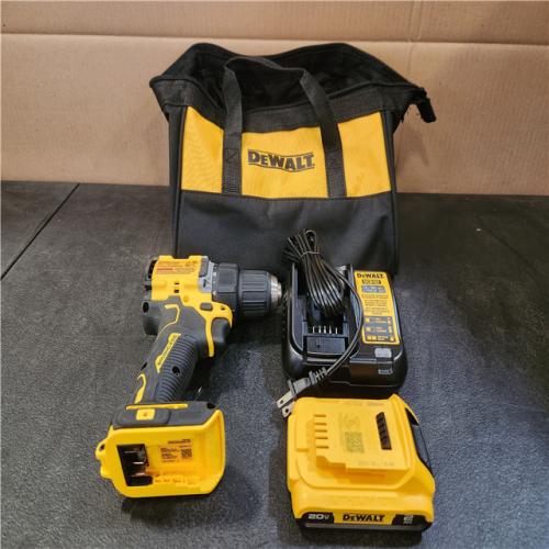 Phoenix NEW DEWALT 20V MAX Cordless Drill with 20V 2Ah Batterie  Charger  and Bag