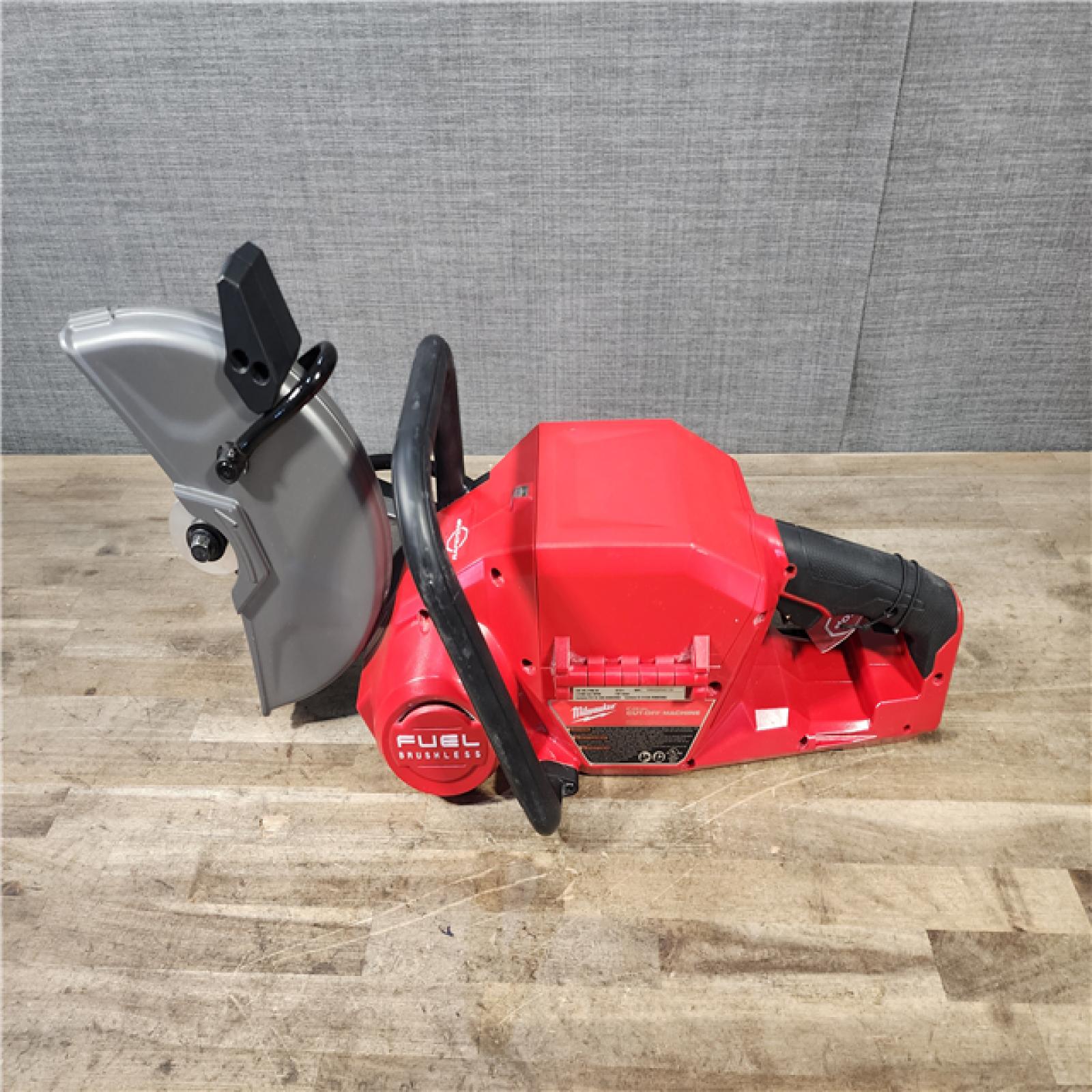 HOUSTON LOCATION - AS-IS Milwaukee FUEL ONE-KEY 18V Lithium-Ion Brushless Cordless 9 in. Cut Off Saw (Tool-Only)