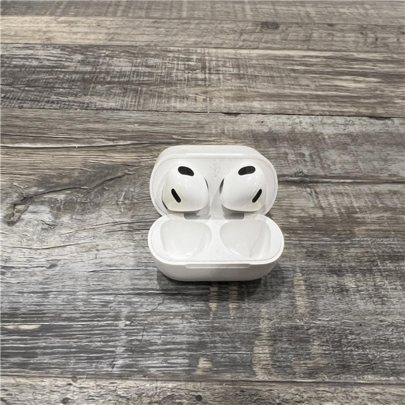 AS-IS Apple AirPods (3rd Generation) Wireless Ear Buds, Bluetooth Headphones
