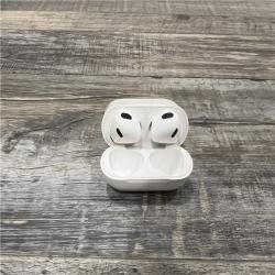 AS-IS Apple AirPods (3rd Generation) Wireless Ear Buds, Bluetooth Headphones