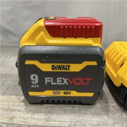 AS-IS DEWALT 20V/60V MAX FLEXVOLT Lithium-Ion 9.0Ah Battery and Charger Starter Kit