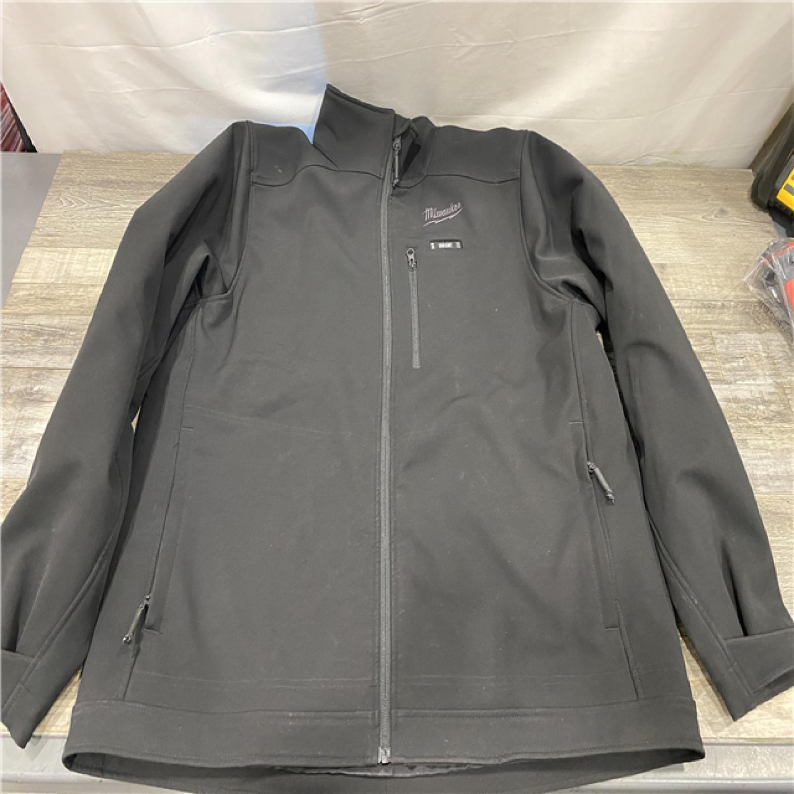 AS-IS Milwaukee Men's X-Large 12V Lithium-Ion Cordless TOUGHSHELL Black Heated Jacket (Jacket Only)
