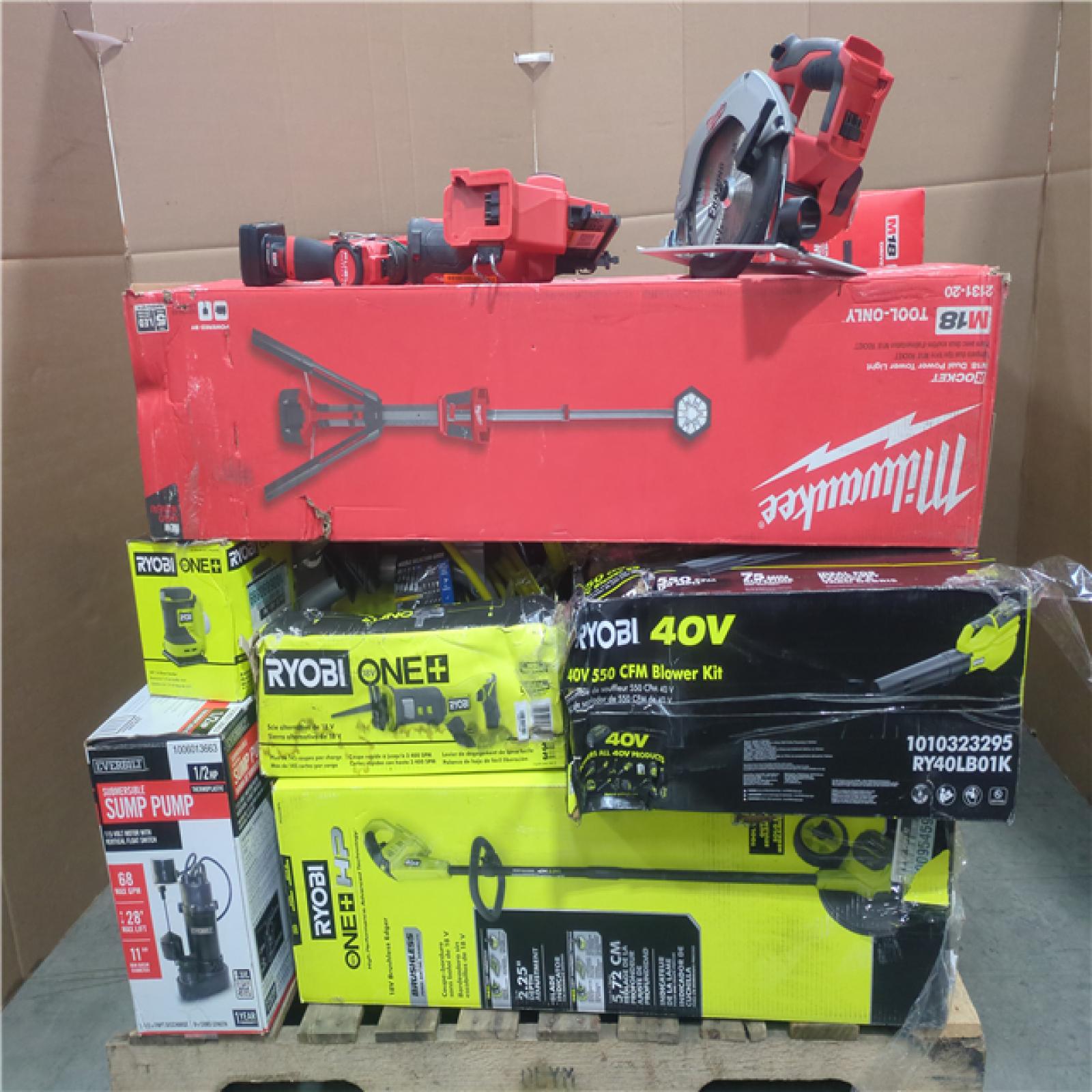 CALIFORNIA AS-IS TOOL PALLET