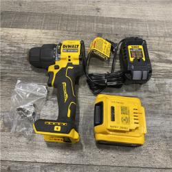 AS-IS DEWALT ATOMIC 20V Lithium-Ion Cordless 1/2 in. Hammer Drill Kit
