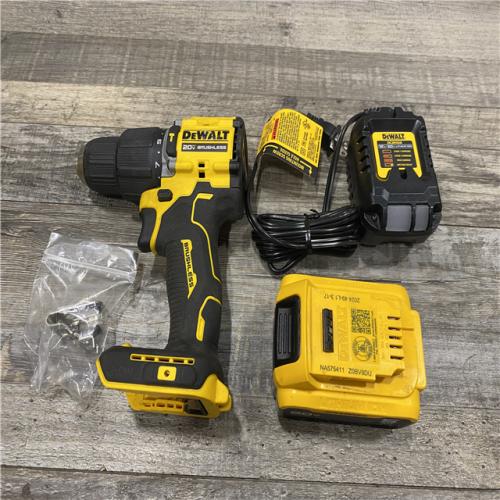 AS-IS DEWALT ATOMIC 20V Lithium-Ion Cordless 1/2 in. Hammer Drill Kit