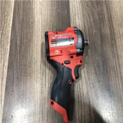 AS-IS Milwaukee FUEL 12V Lithium-Ion Brushless Cordless Stubby 1/2 in. Impact Wrench (Tool-Only)