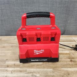HOUSTON LOCATION - AS-IS Milwaukee M18 Packout Six Bay Rapid Charger