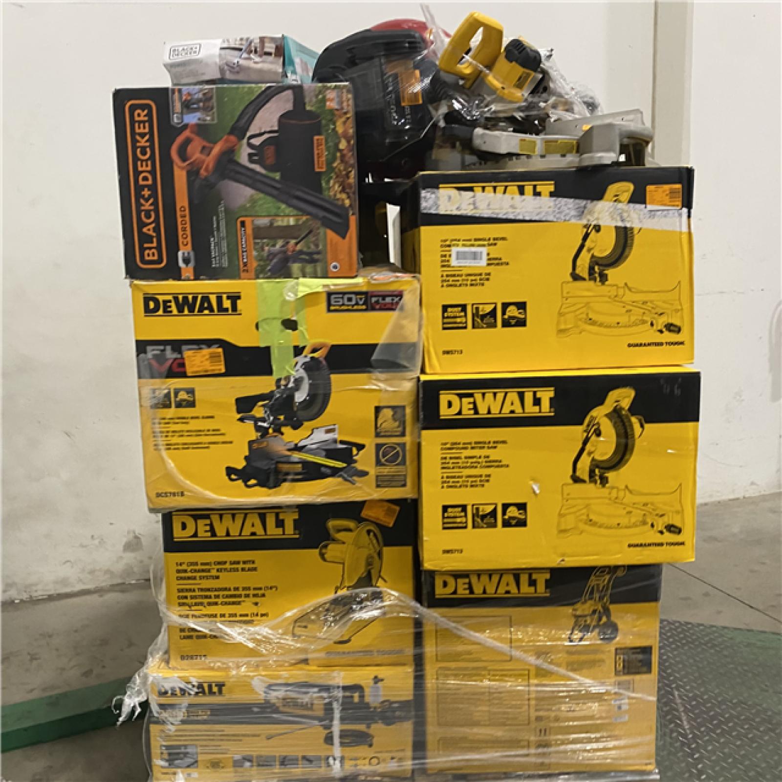 Dallas Location - As-Is DEWALT Tool Pallet