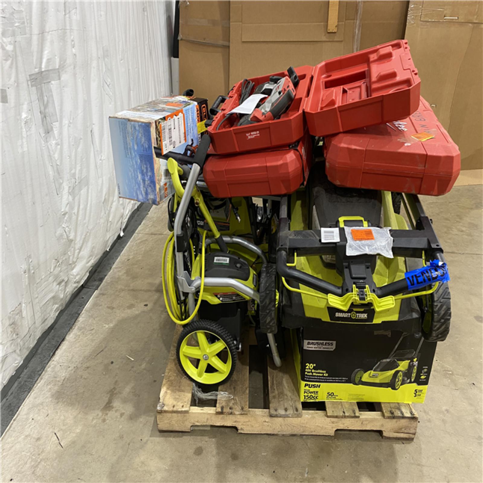 Houston Location AS IS - Tool Pallet