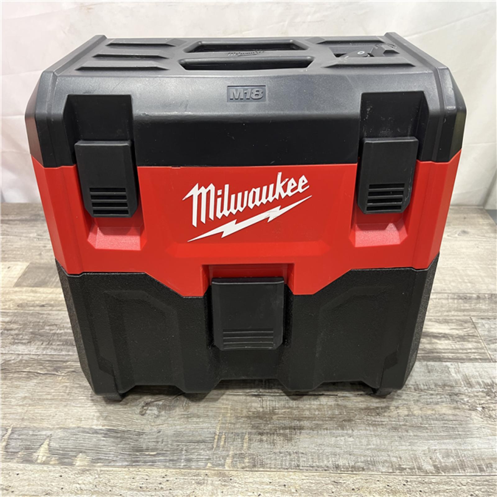 AS-IS Milwaukee 18-Volt 2 Gal. Lithium-Ion Cordless Wet/Dry Vacuum (Vacuum-Only)