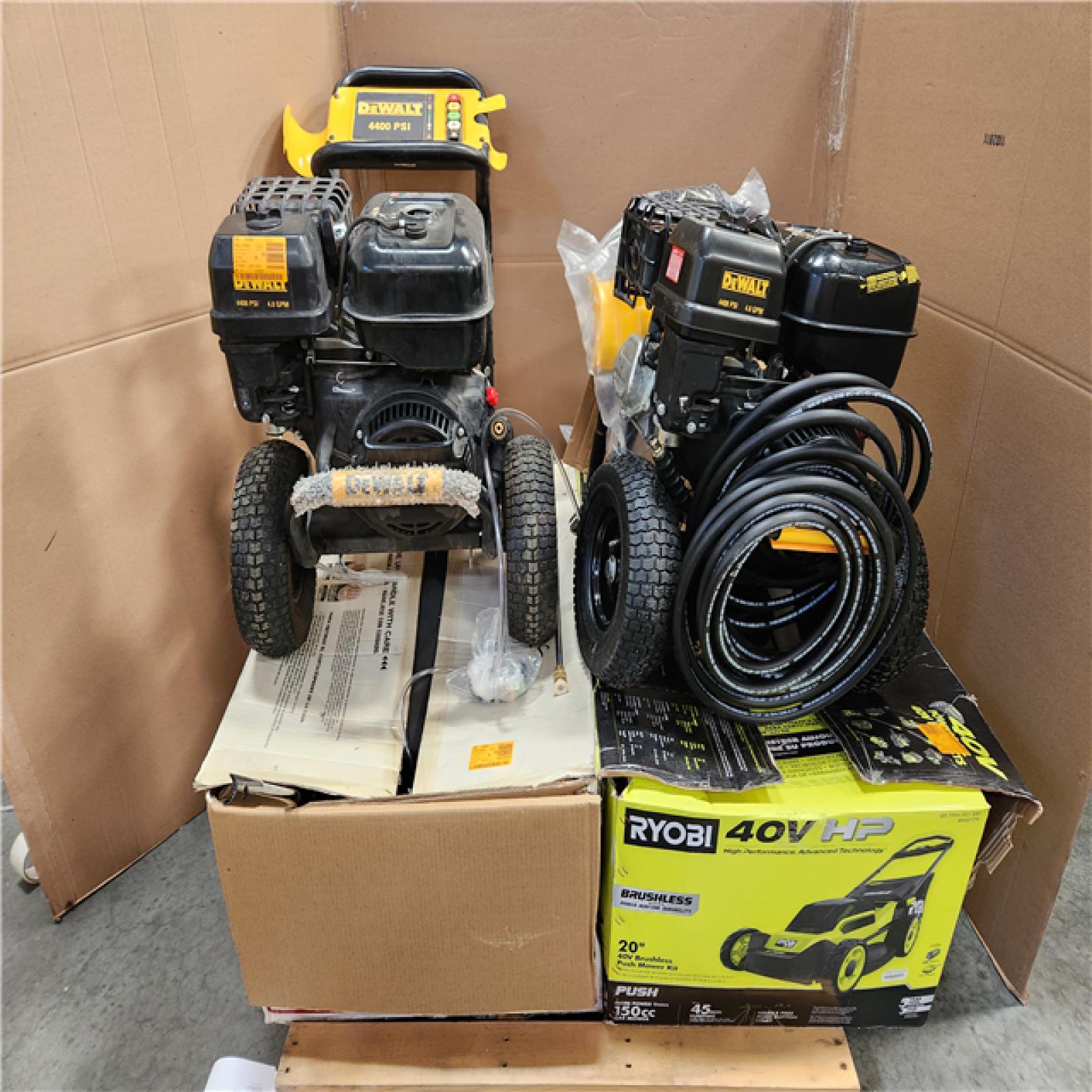 CALIFORNIA AS-IS OUTDOOR POWER EQUIPMENT